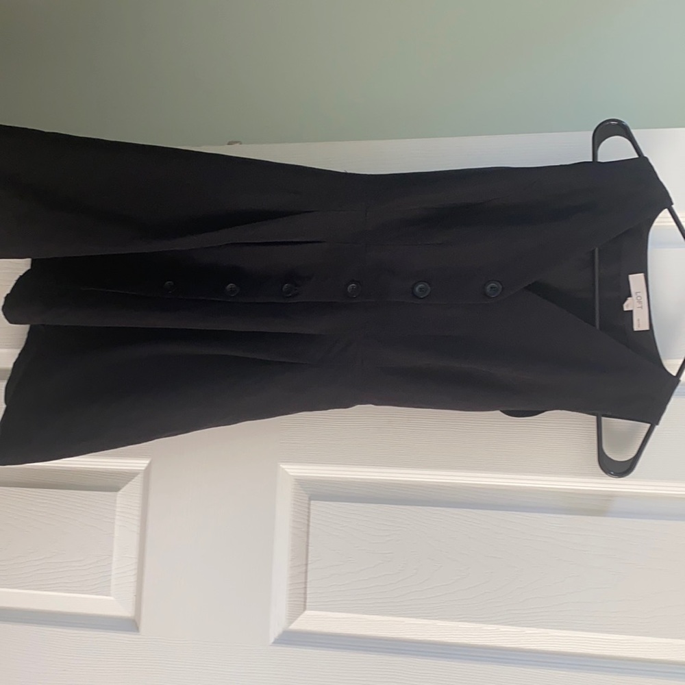 Button down mini-dress